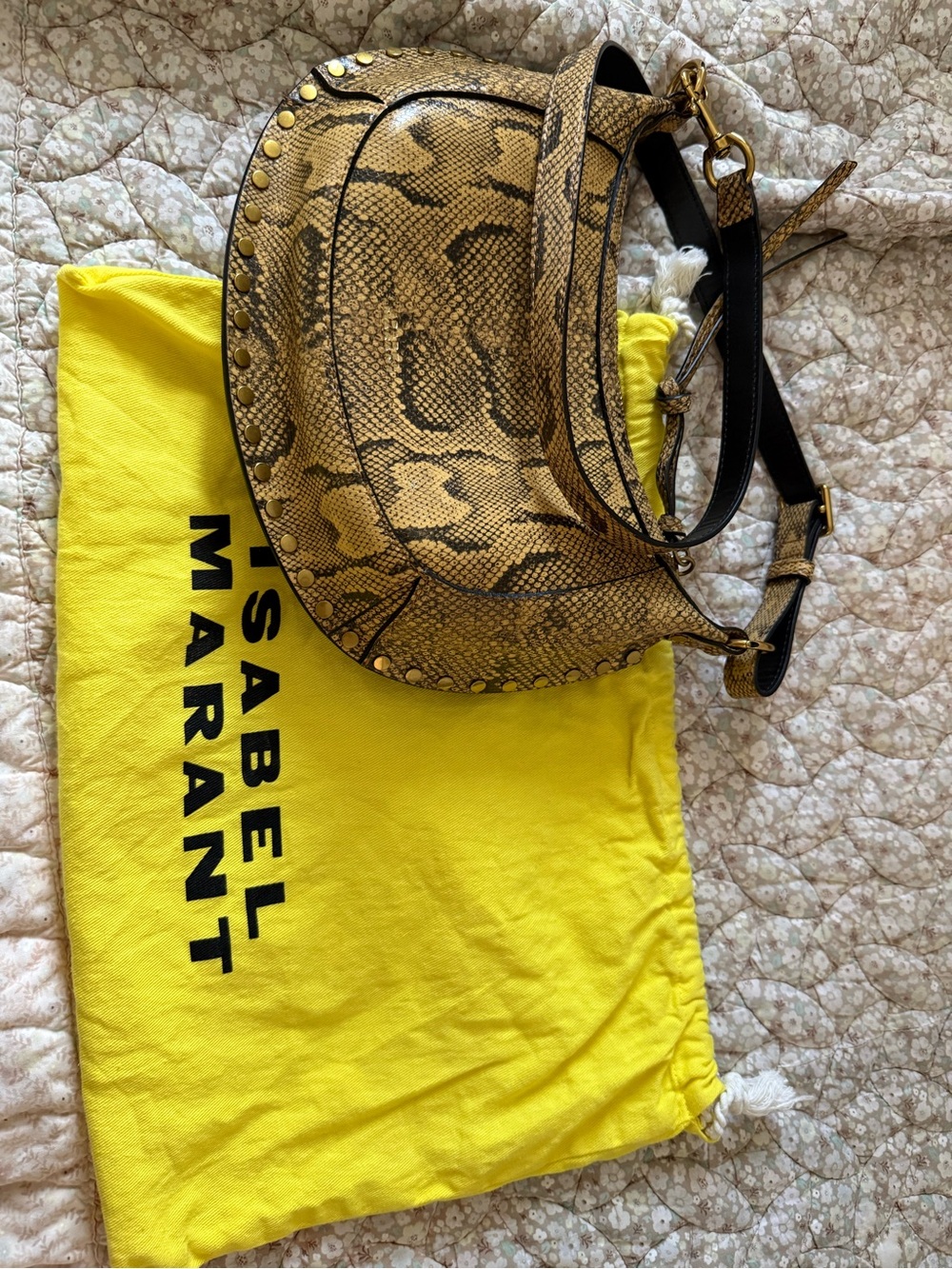 Isabel Marant OSKAN MOON BAG
oskan moon shoulder bag in leather - Picture 4 of 4